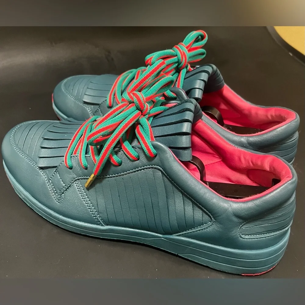 GUCCI FRINGE CASUAL SNEAKER | SIZE 8G | 9US - Picture 4 of 10